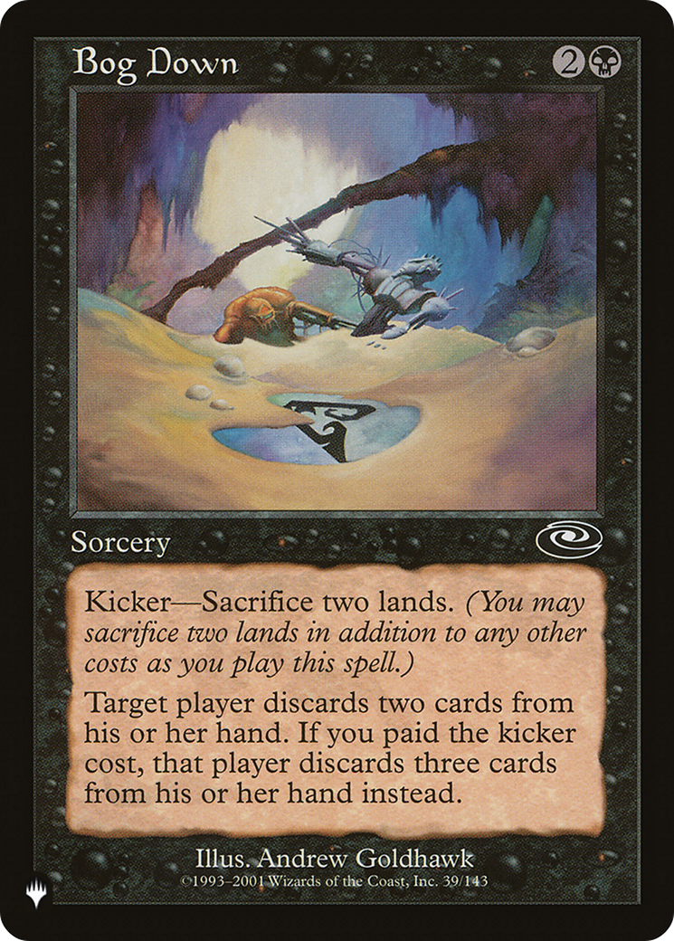 Bog Down (LIST-PLS-39) - The List