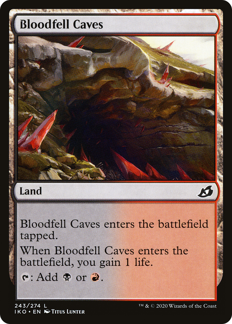 Bloodfell Caves (IKO-243) - Ikoria: Lair of Behemoths