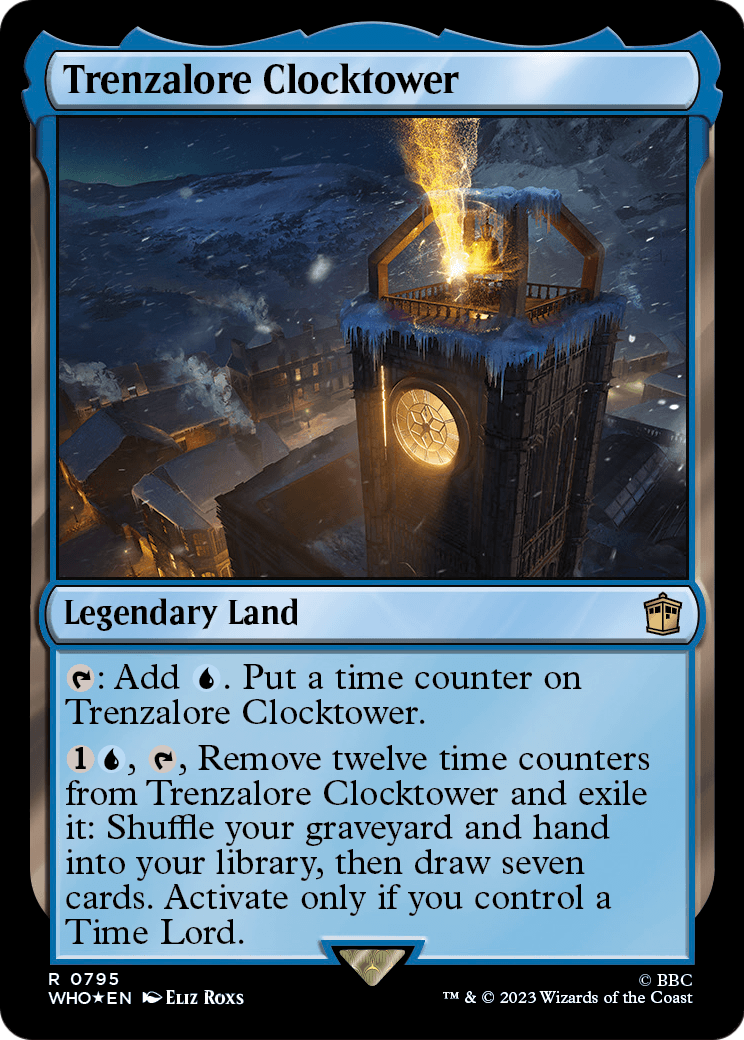 Trenzalore Clocktower (Surge Foil) (WHO-795) - Doctor Who Foil