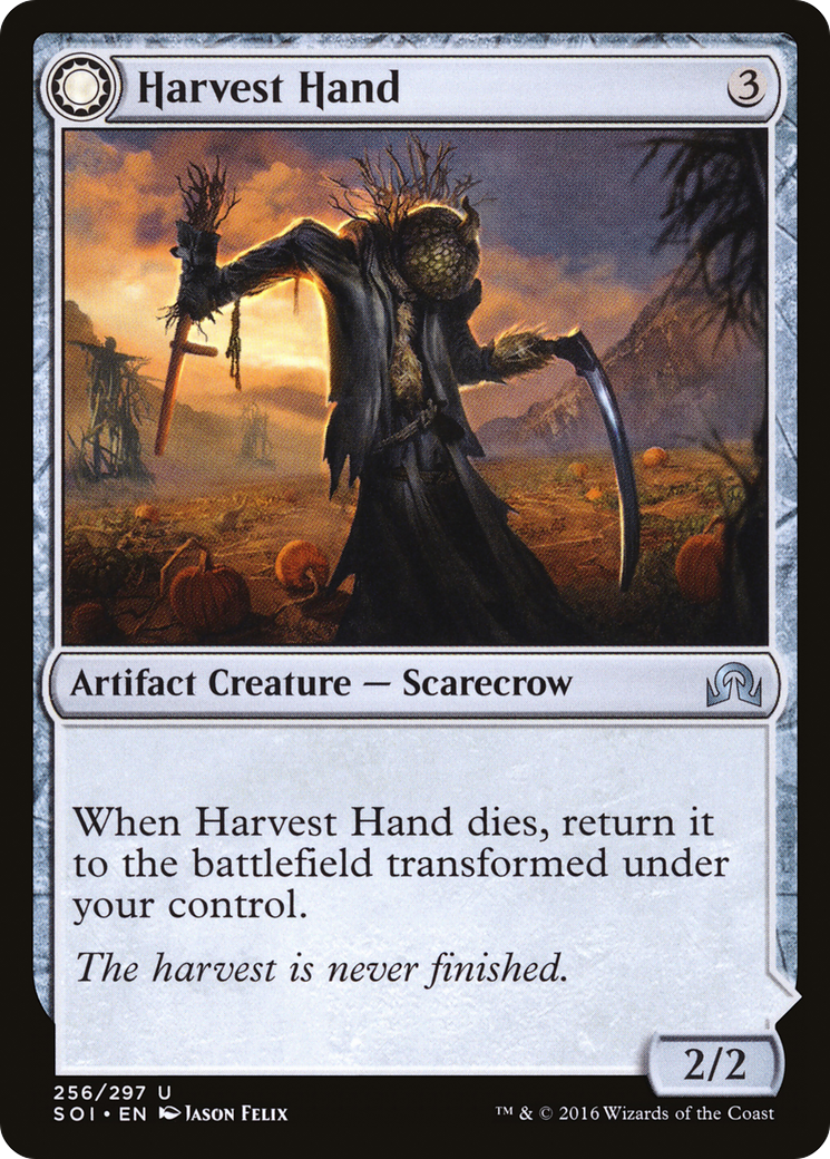 Harvest Hand (SOI-256) - Shadows over Innistrad: (Double Faced Transform) Foil