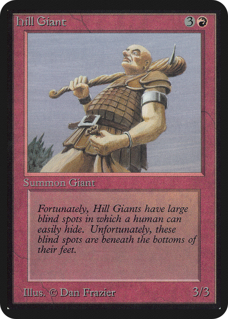 Hill Giant (LEA-) - Limited Edition Alpha