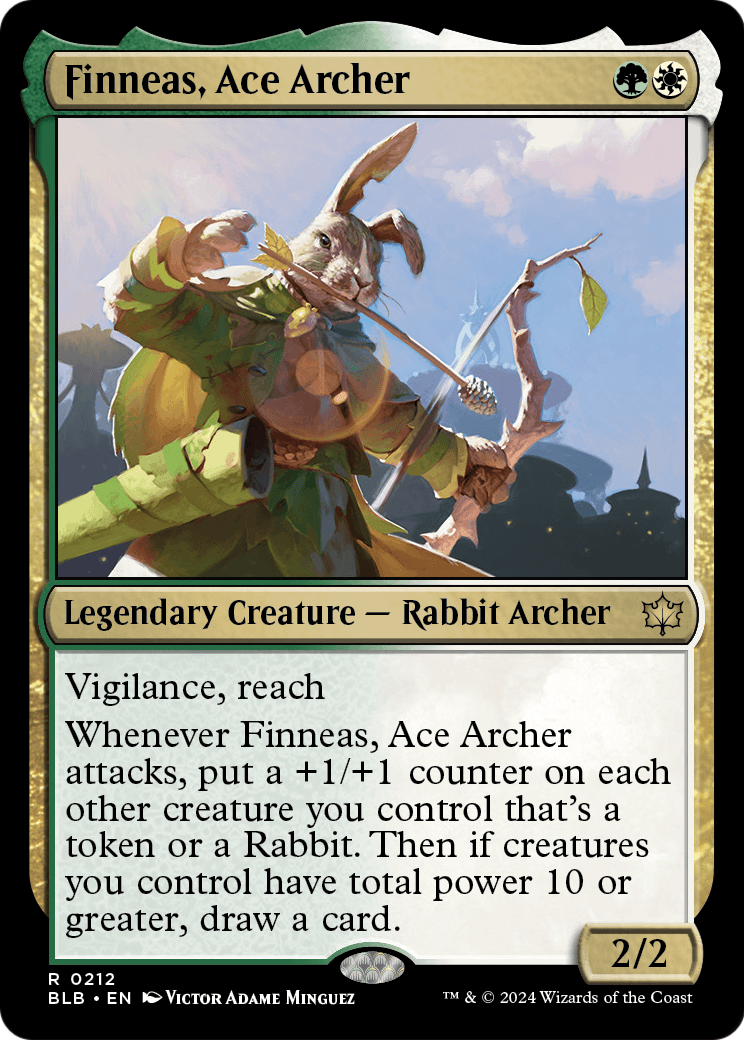 Finneas, Ace Archer (BLB-212) - Bloomburrow