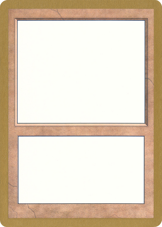 1998 World Championship Blank Card (WCD-) - World Championship Decks 1998