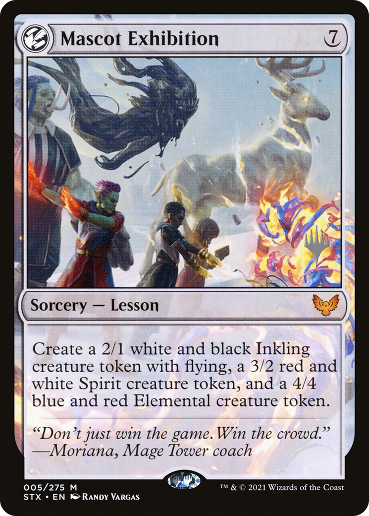 Mascot Exhibition (PPSTX-005) - Strixhaven: School of Mages Promos: (lesson)