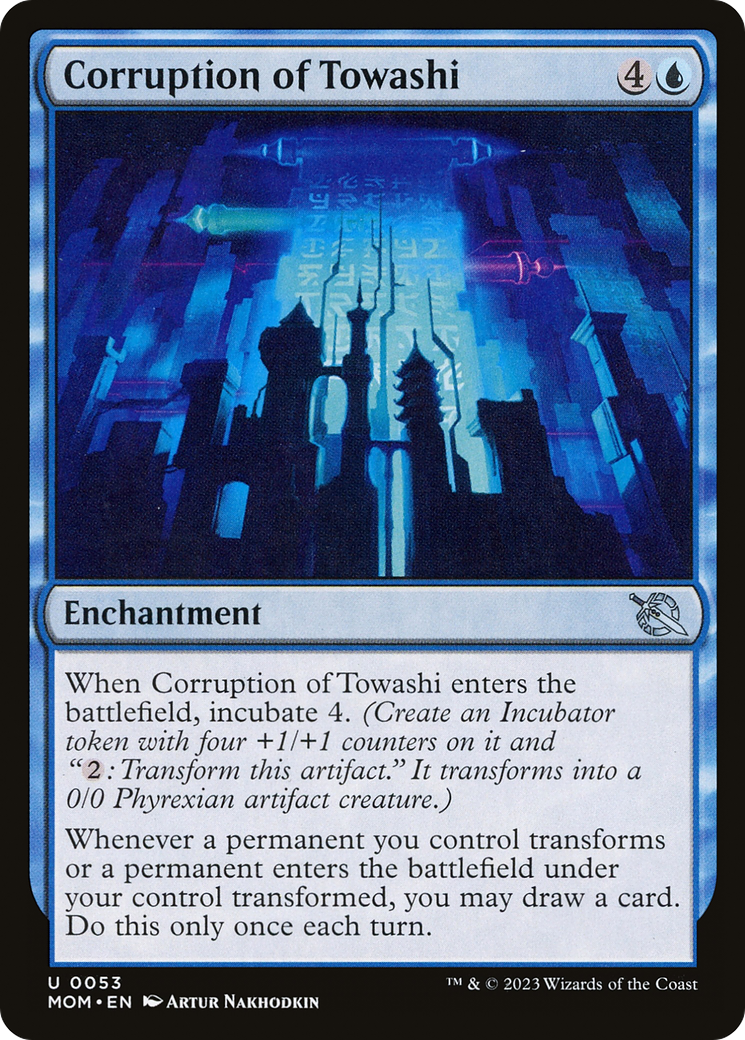 Corruption of Towashi (MOM-053) - March of the Machine Foil