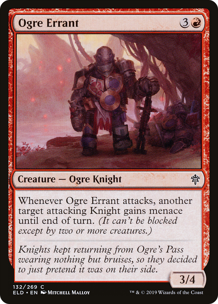 Ogre Errant (ELD-132) - Throne of Eldraine