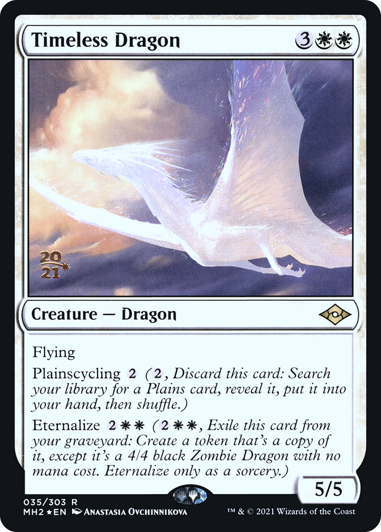 Timeless Dragon (PRE-35S) - Modern Horizons 2 Promos Foil