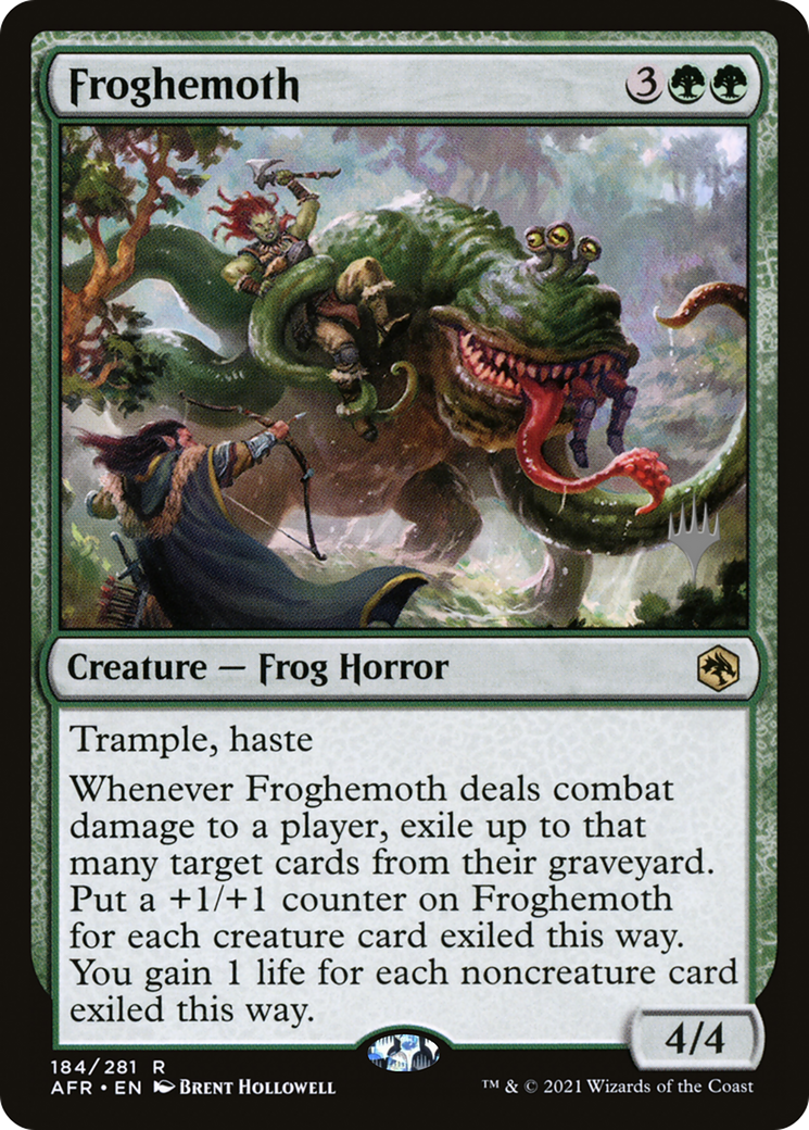 Froghemoth (PPAFR-184) - Adventures in the Forgotten Realms Promos Foil