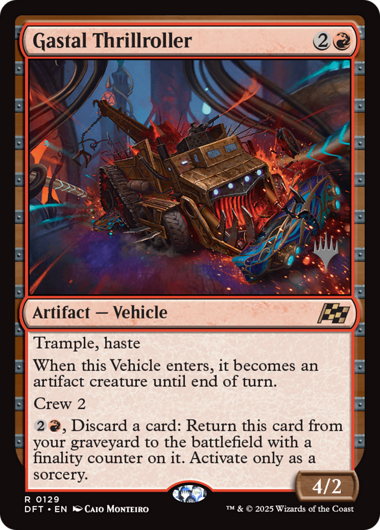 Gastal Thrillroller (PPDFT-129) - Promo Pack: Aetherdrift Foil