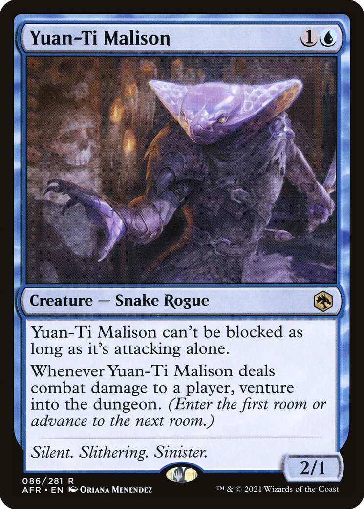 Yuan-Ti Malison (AFR-086) - Adventures in the Forgotten Realms