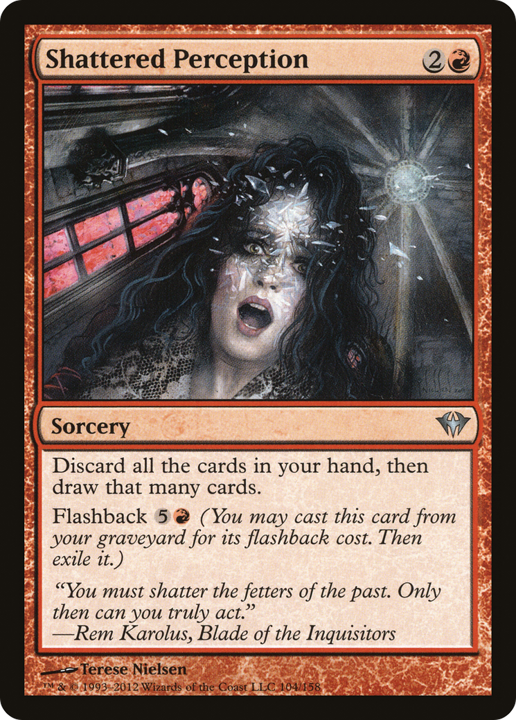 Shattered Perception (DKA-104) - Dark Ascension