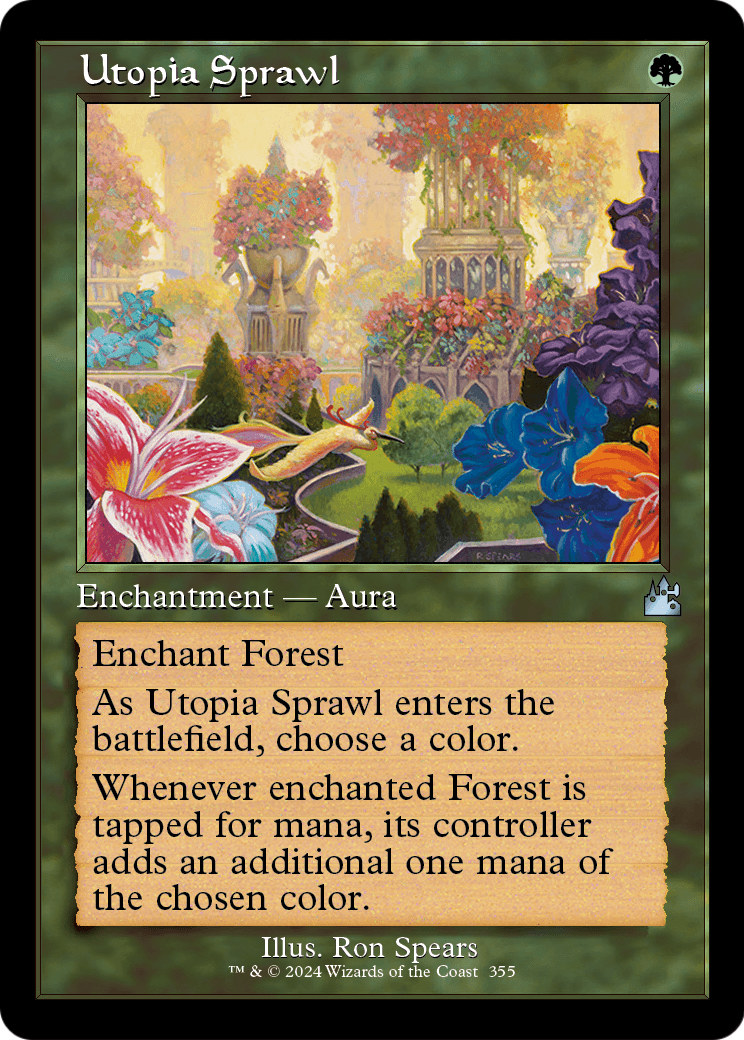Utopia Sprawl (Retro Frame) (RVR-355) - Ravnica Remastered