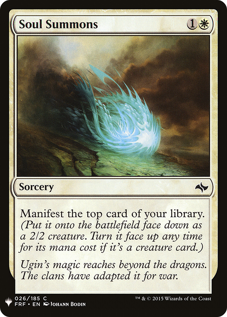 Soul Summons (LIST-FRF-26) - The List