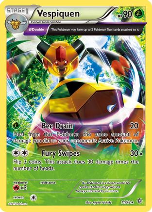 Vespiquen (11) (11) 011  - Reverse Holofoil XY  Ancient Origins - Rare