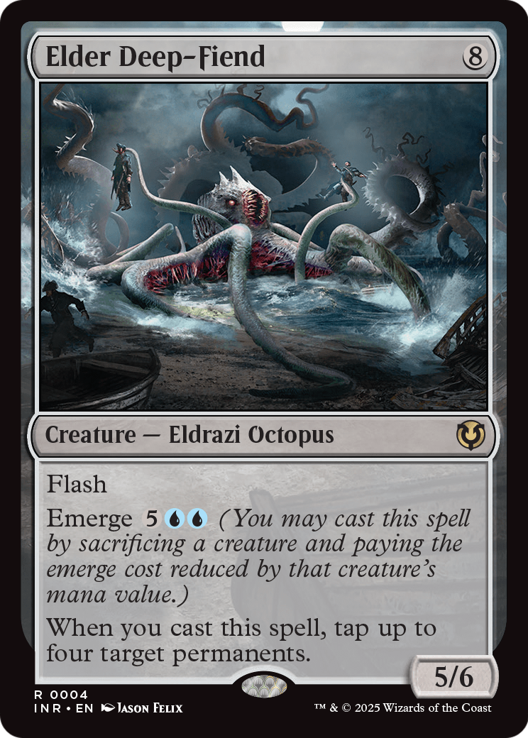 Elder Deep-Fiend (INR-004) - Innistrad Remastered Foil