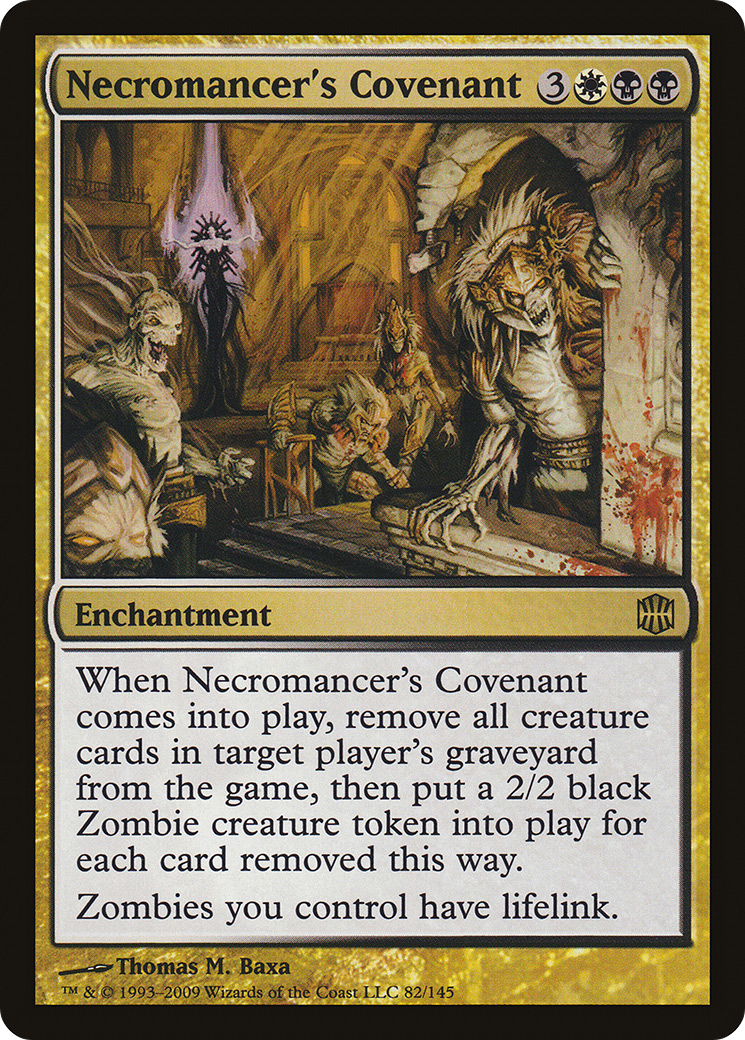 Necromancer's Covenant (ARB-082) - Alara Reborn Foil
