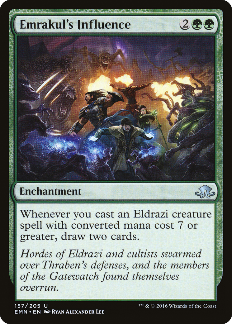 Emrakul's Influence (EMN-157) - Eldritch Moon