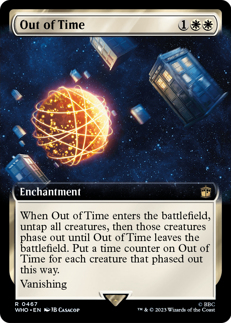 Out of Time (Extended Art) (WHO-467) - Doctor Who: (Extended Art)