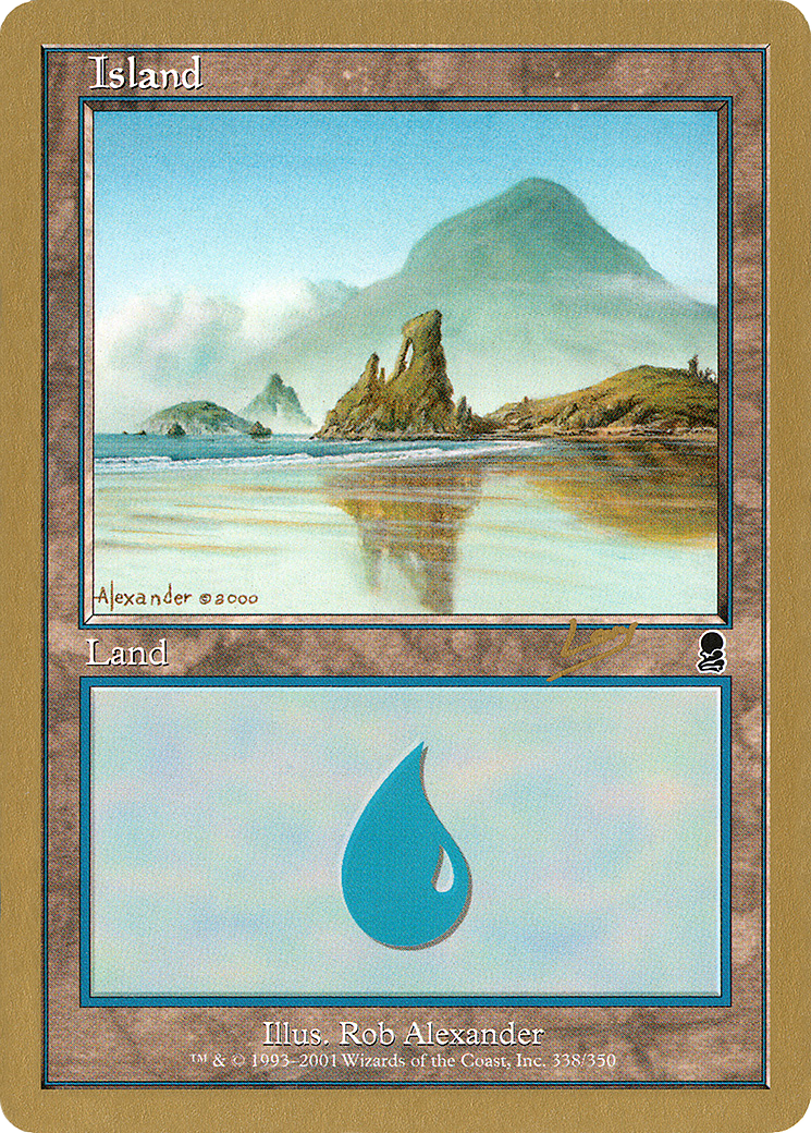 Island (338) - 2002 Raphael Levy (ODY) (WCD-RL338) - World Championship Decks 2002