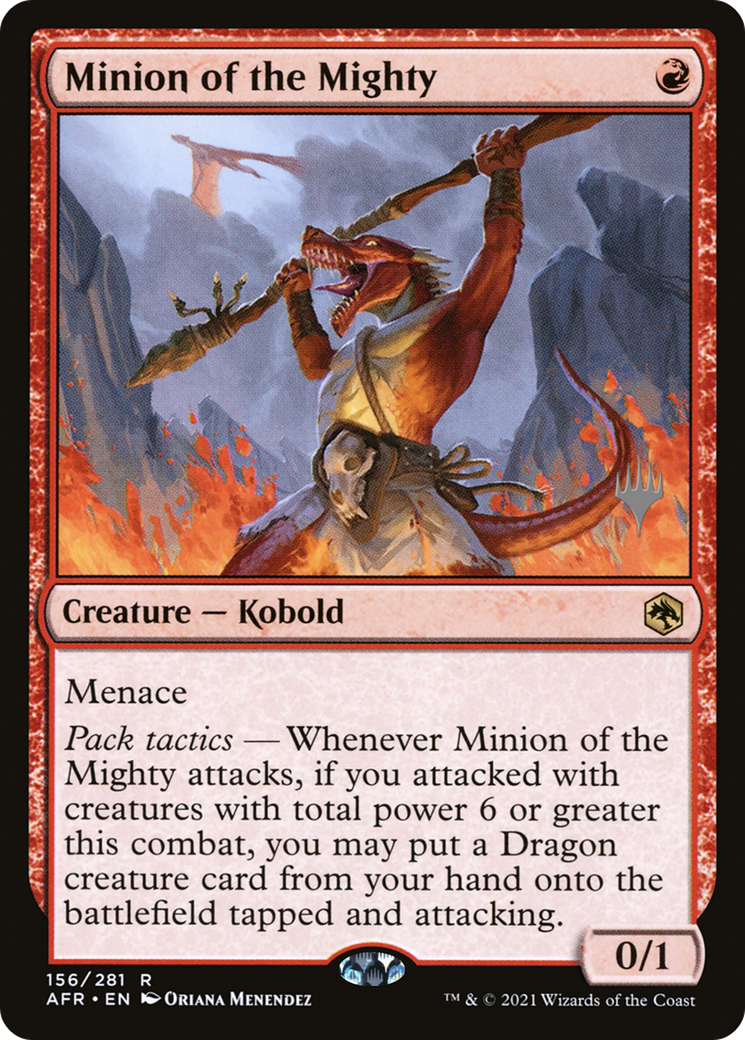 Minion of the Mighty (PPAFR-156) - Adventures in the Forgotten Realms Promos