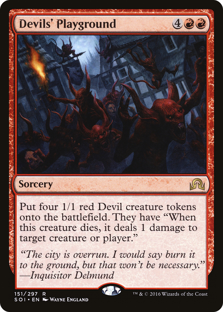 Devils' Playground (SOI-151) - Shadows over Innistrad