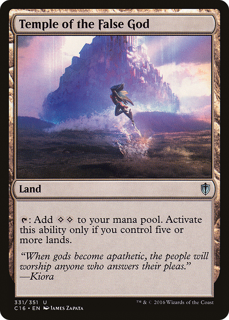 Temple of the False God (C16-331) - Commander 2016