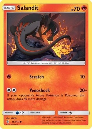 Salandit  SM  Guardians Rising - Common