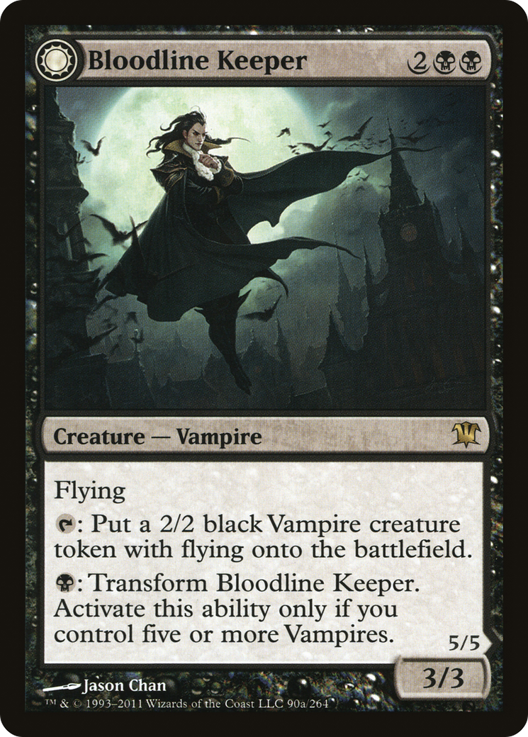 Bloodline Keeper (ISD-090) - Innistrad: (Double Faced Transform) Foil