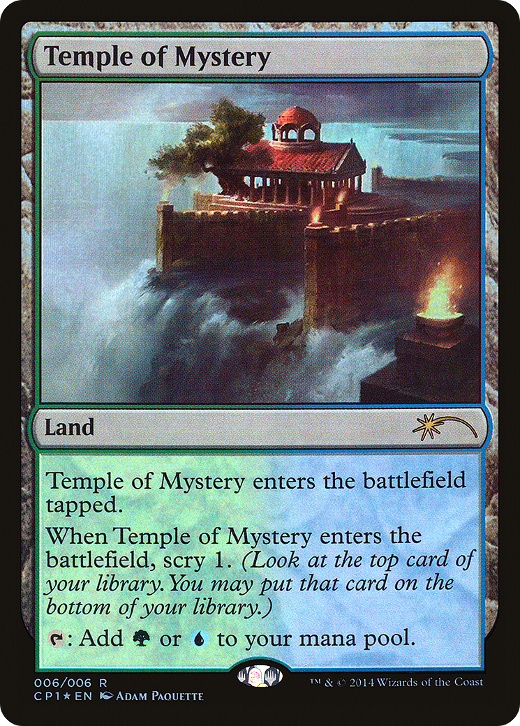 Temple of Mystery (UMP-006) - Magic 2015 Clash Pack Foil