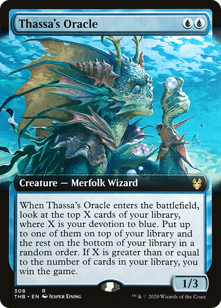 Thassa's Oracle (Extended Art) (THB-308) - Theros Beyond Death: (Extended Art) Foil