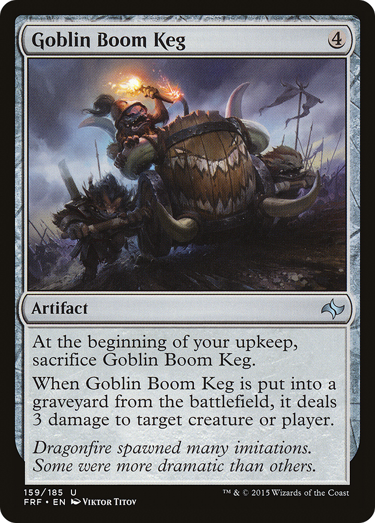 Goblin Boom Keg (FRF-159) - Fate Reforged Foil