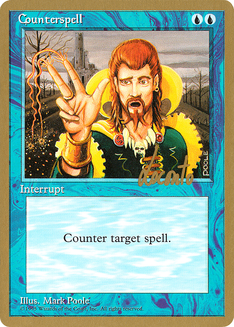 Counterspell - 1996 Michael Loconto (4ED) (WCD-) - Pro Tour Collector Set