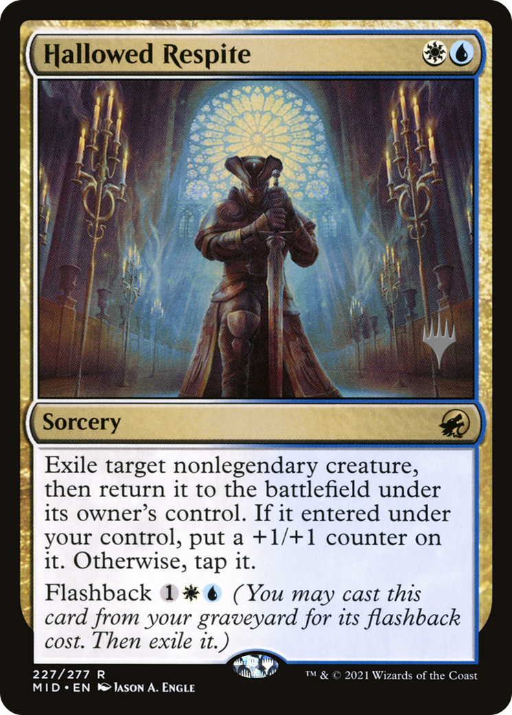 Hallowed Respite (PPMID-227) - Innistrad: Midnight Hunt Promos Foil