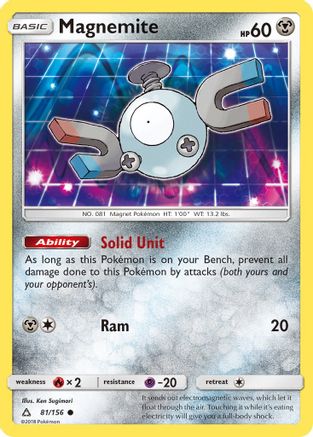 Magnemite (81) (81) 081  SM  Ultra Prism - Common