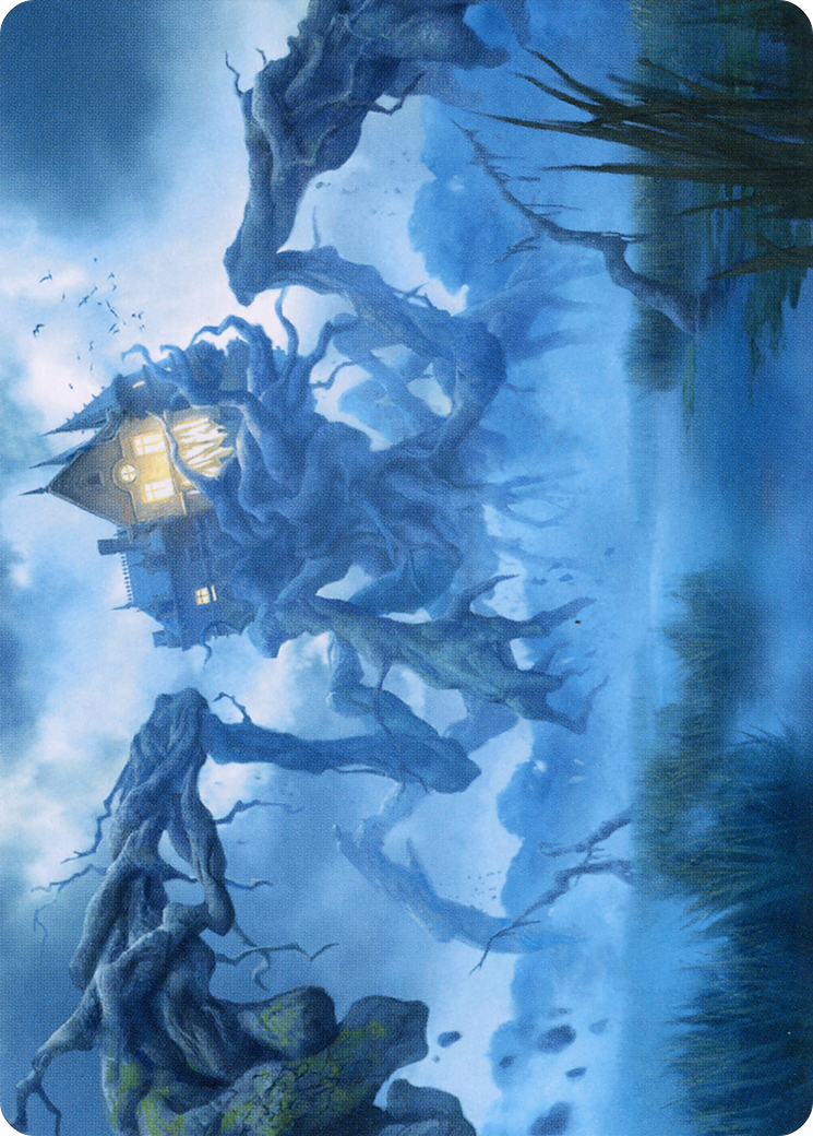 Creeping Inn // Creeping Inn (AMID-034) - Midnight Hunt Art Series (Borderless) Foil