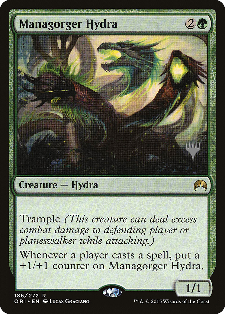 Managorger Hydra (PPIKO-186) - Magic Origins Promos Foil