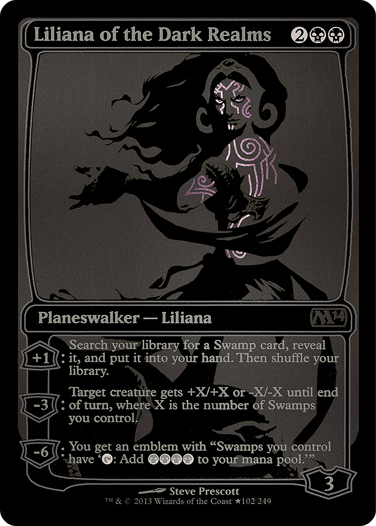 Liliana of the Dark Realms (SDCC 2013 Exclusive) (MEDIA-102) - San Diego Comic-Con 2013 Foil