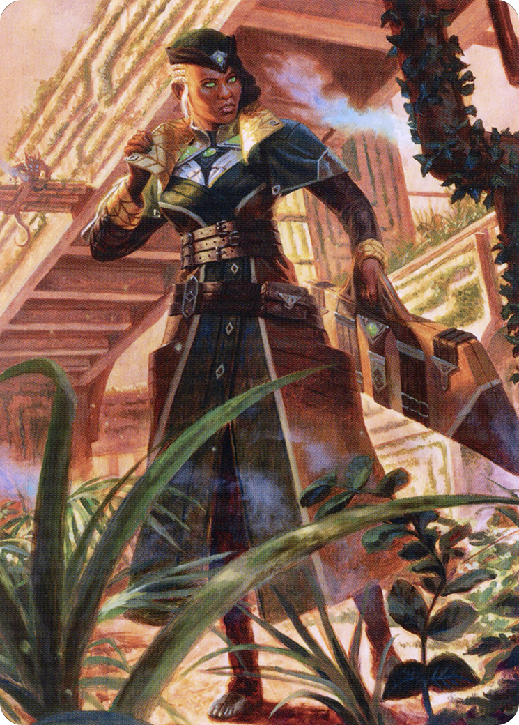 Vivien on the Hunt // Vivien on the Hunt (ASNC-022) - New Capenna Art Series (Borderless) Foil