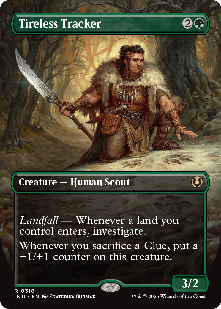 Tireless Tracker (Borderless) (INR-318) - Innistrad Remastered