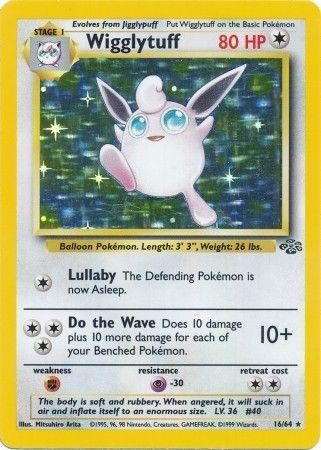 Wigglytuff (16) (16) 016  - Unlimited Holofoil Jungle - Holo Rare