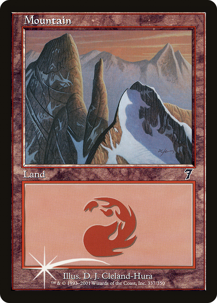 Mountain (7ED-337★) - 7th Edition