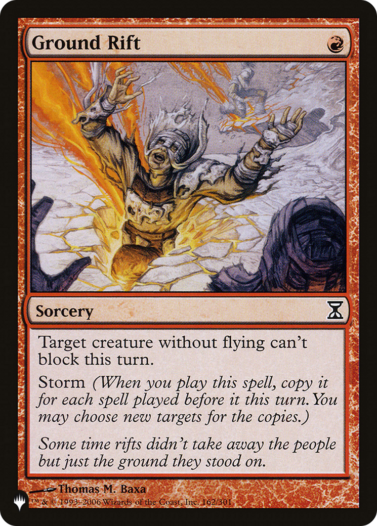 Ground Rift (LIST-TSP-162) - The List