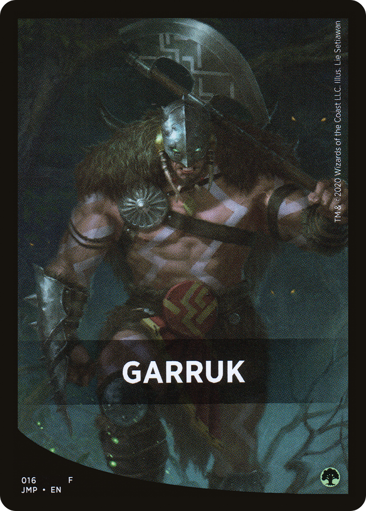 Garruk Theme Card (JMP-016) - Jumpstart Front Cards
