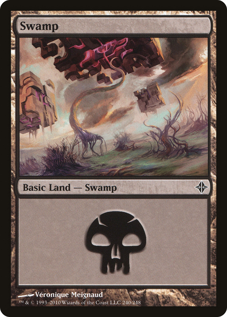 Swamp (240) (ROE-240) - Rise of the Eldrazi Foil