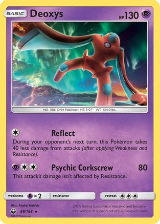 Deoxys (68) (68) 068  - Reverse Holofoil SM  Celestial Storm - Rare