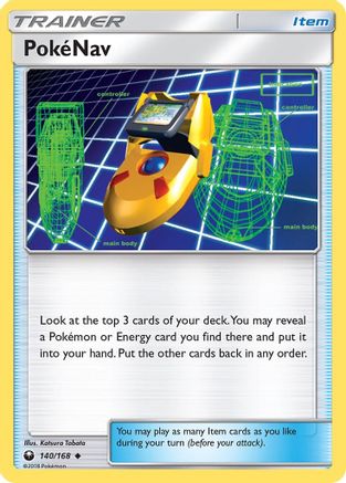 PokeNav/168  - Reverse Holofoil SM  Celestial Storm - Uncommon