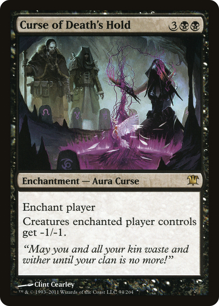 Curse of Death's Hold (ISD-094) - Innistrad Foil