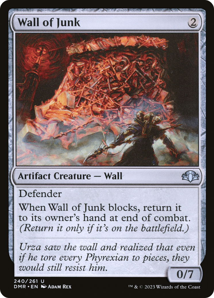 Wall of Junk (DMR-240) - Dominaria Remastered