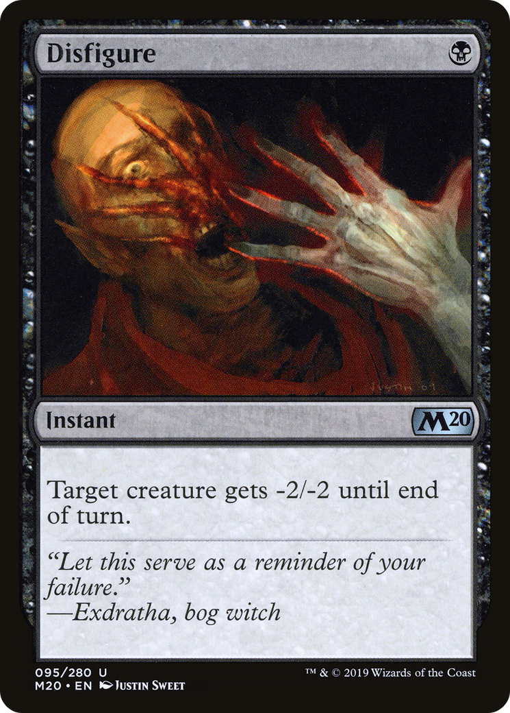Disfigure (M20-095) - Core Set 2020