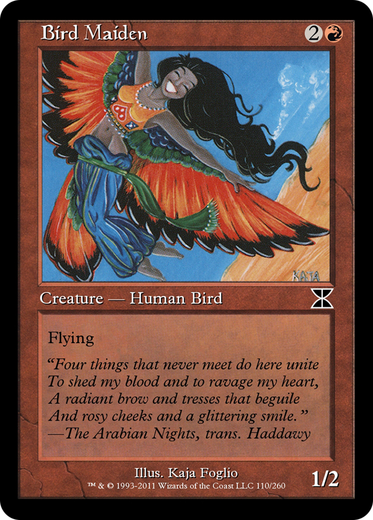 Bird Maiden (ME4-110) - Masters Edition IV Foil